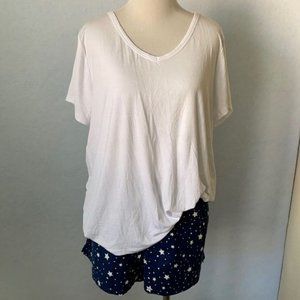 Colsie Star Pajama Shorts & Justify Pajama Tee